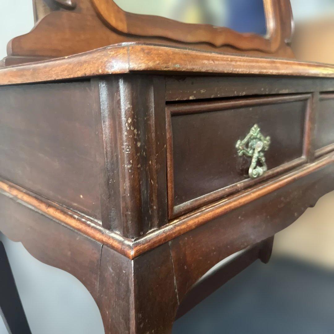 豪邸発掘品❗️ ヴィンテージ　ミラードレッシングテーブル難あり　鏡台