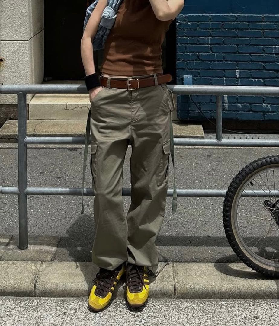 ok.soonオクスンカーゴパンツBDUpantsオリーブsize1