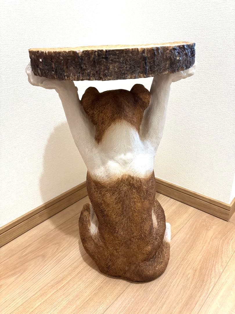 KARE アニマルサイドテーブル　ジャックラッセルテリア