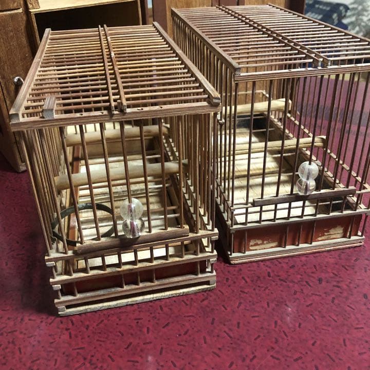 メジロ籠　持ち運びケースセット