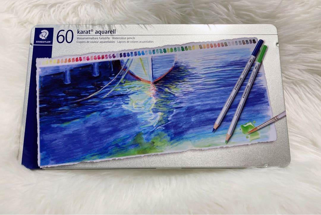 ステッドラー Karat Aquarell 60色 水彩色鉛筆セット