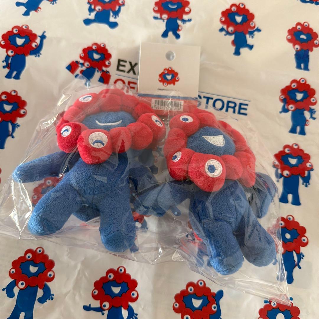 EXPO EXPO2025 ミャクミャク ペアマグネットマスコットキーホルダー