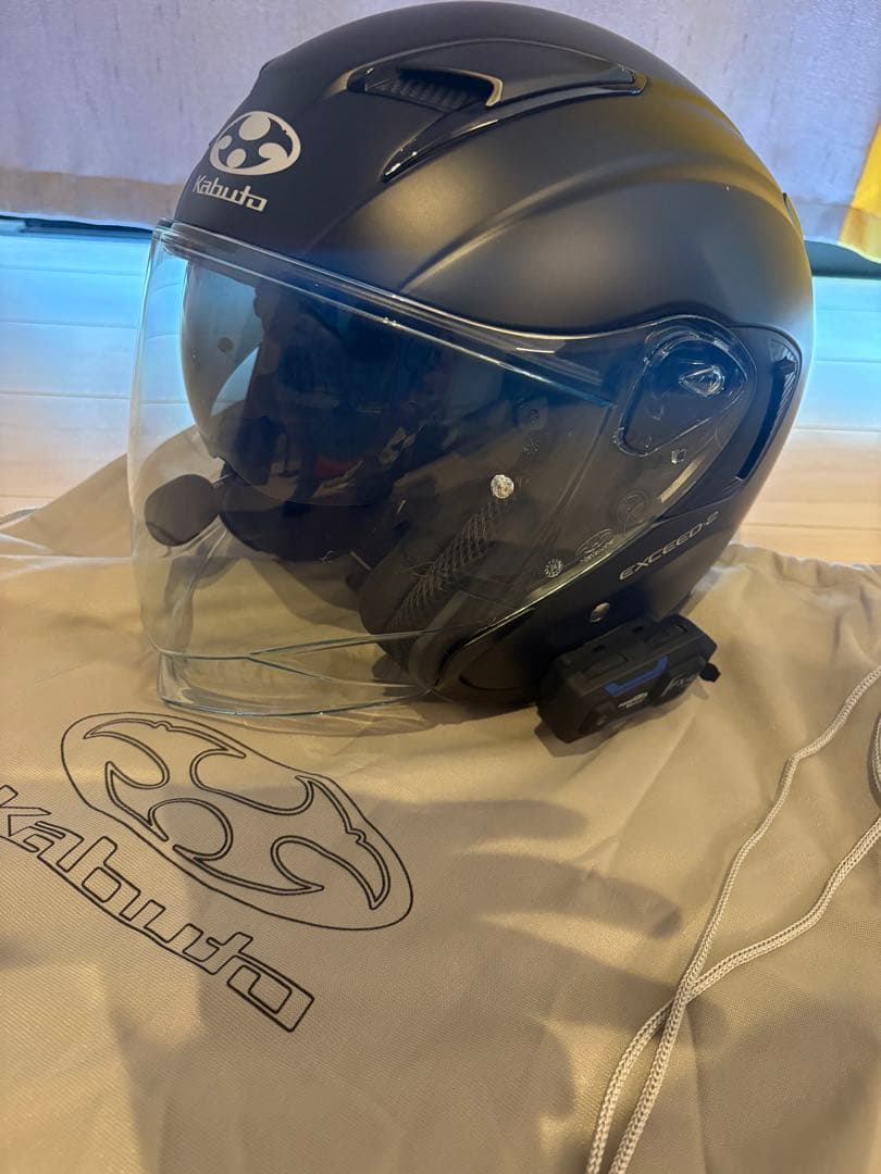 【24時間以内発送】 Kabuto EXCEED 2 マットブラック