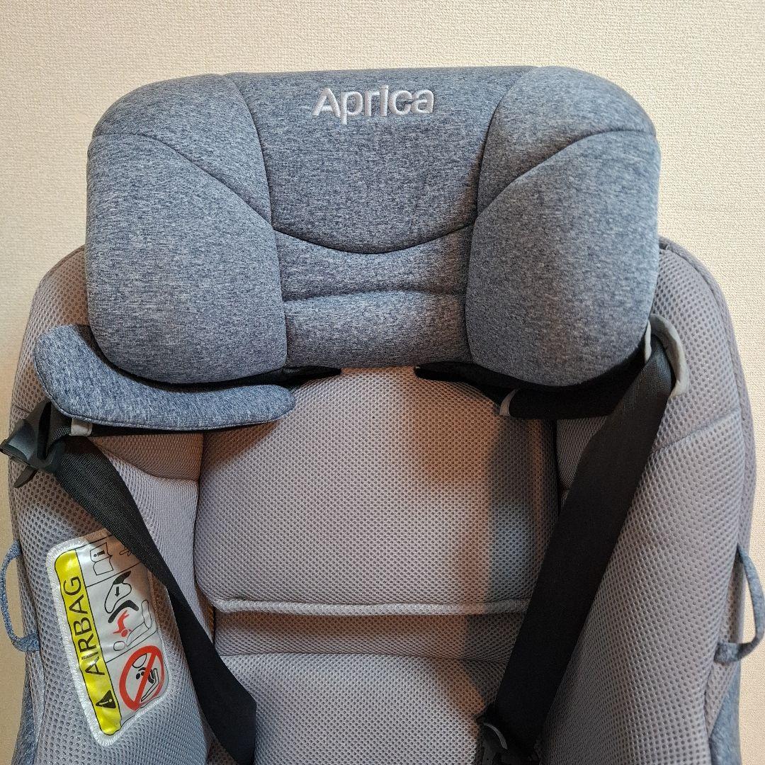 【美品】Aprica クルリラ AC ネイビー NV フットステップ付き