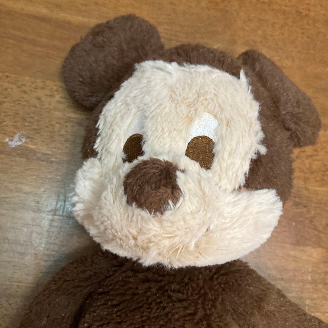 TーARTS ミッキーマウス　ぬいぐるみ　モフモフ　茶系　可愛い　50cm