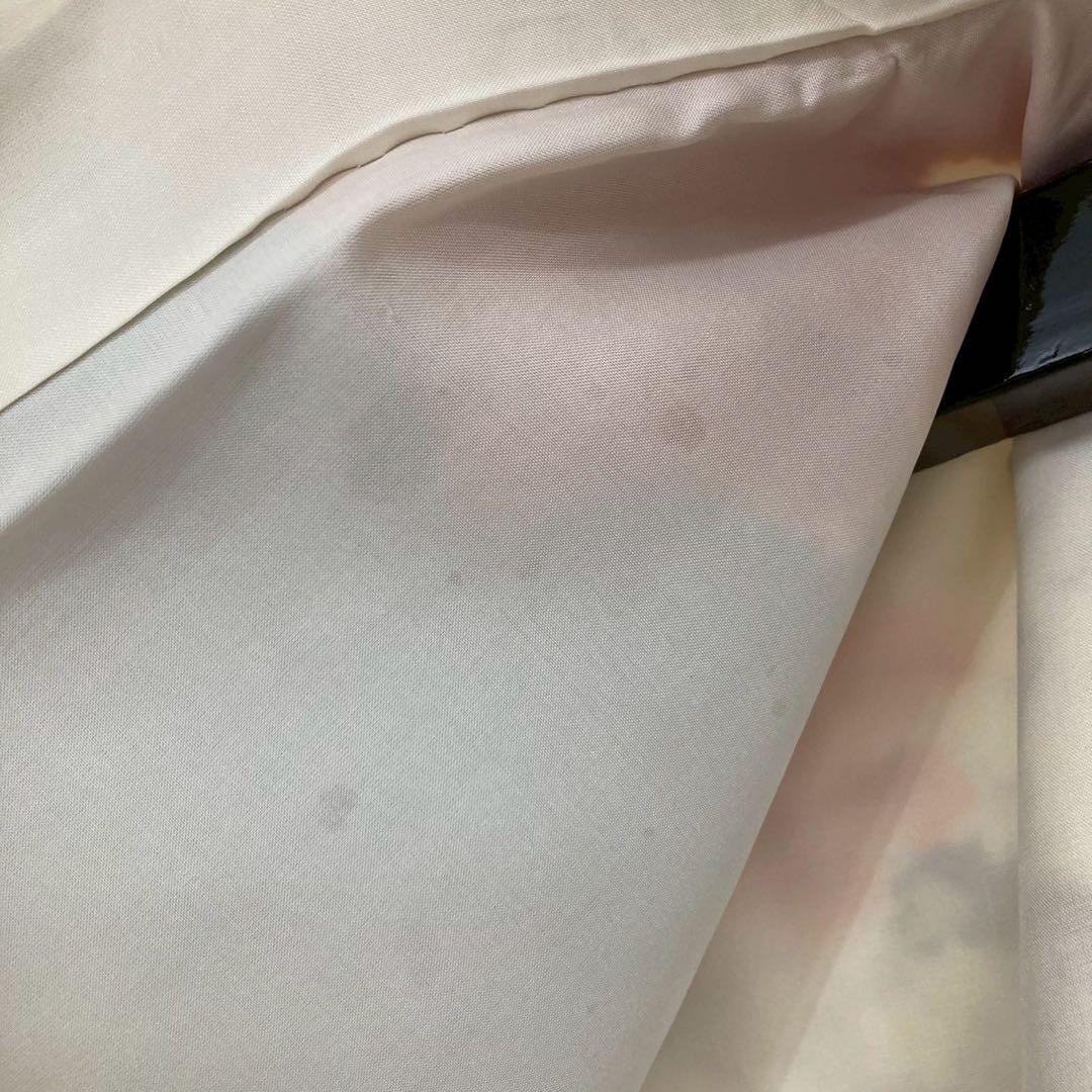 振袖 流れるデザイン 雲取 乱菊 金彩 正絹 広衿 袷 着物 U-4970