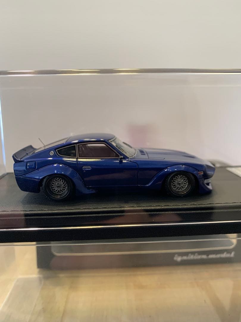 イグニッションモデル　1/43 Z S30 スターロード　メタリックブルー