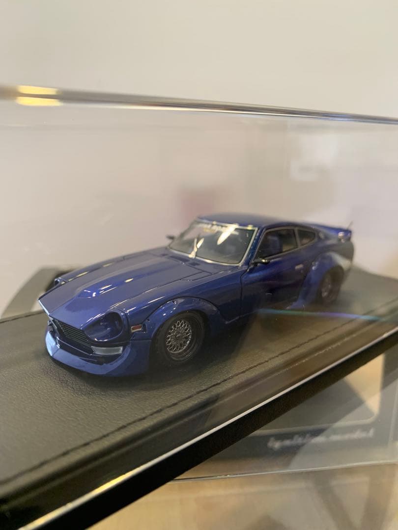 イグニッションモデル　1/43 Z S30 スターロード　メタリックブルー