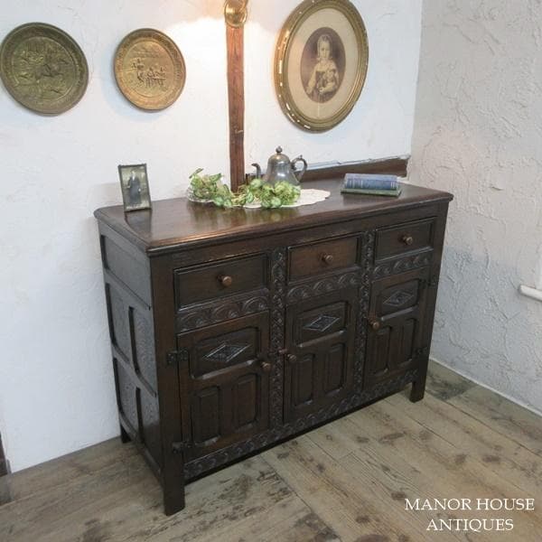 イギリス アンティーク 家具 サイドボード キャビネット 店舗什器 6801d