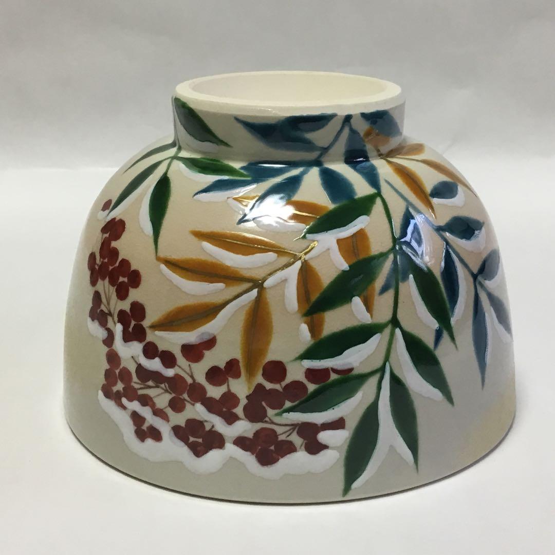 茶碗 御本 雪南天 水出宋絢 化粧箱付 新品 茶道具