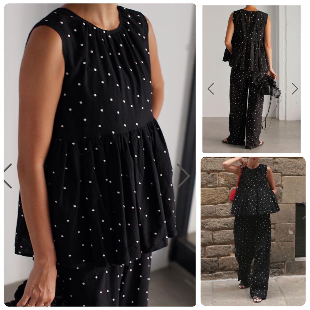 トップス room306 Random Dot Volume Tops