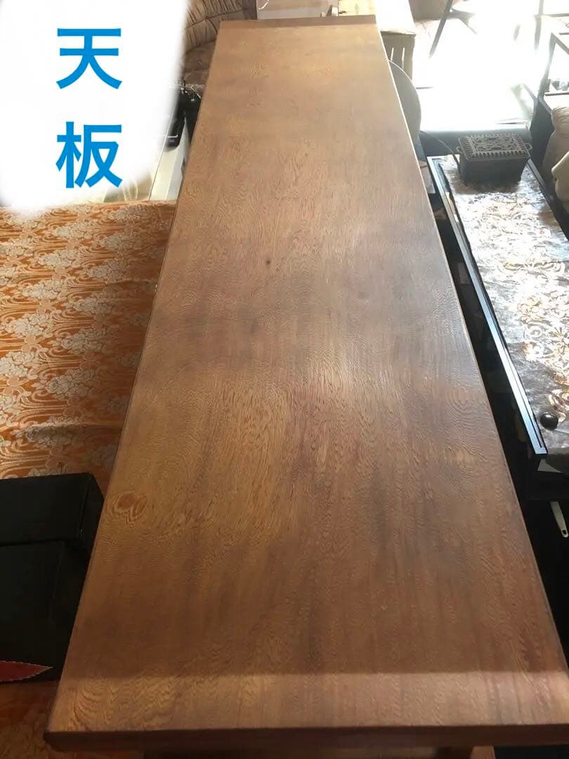 希少 世界遺産 屋久杉♦️彫刻と木目の飾り棚♦️キャビネット♦️1枚板使用♦️送料込