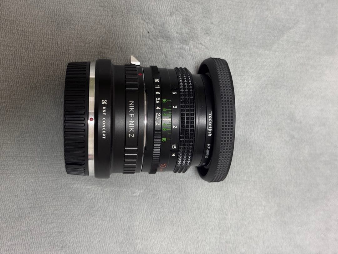 MC HELIOS50mm F2 レンズフィルターラバーフード nikon Z用