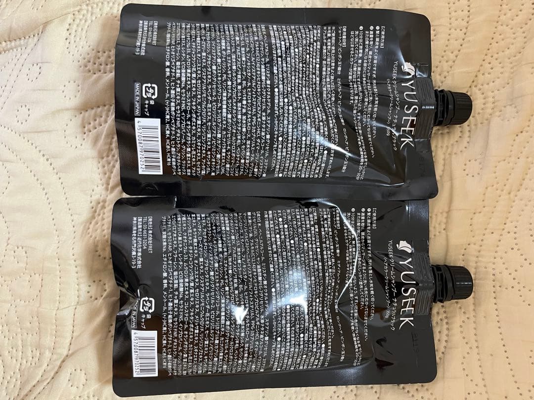 YUSEEK Cream Shampoo ナチュラルブラック