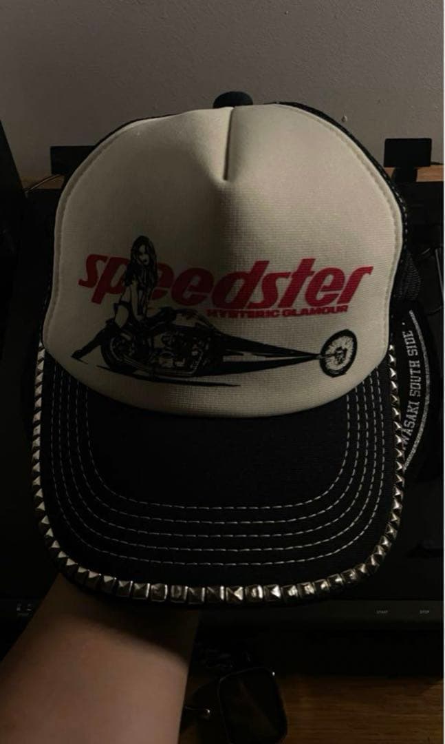 【y2kリメイク品】希少　ヒステリックグラマー　メッシュキャップ