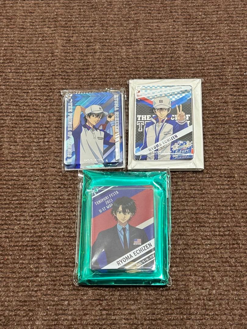 テニスの王子様　リョーマ アクリルブロックキーホルダー　セット