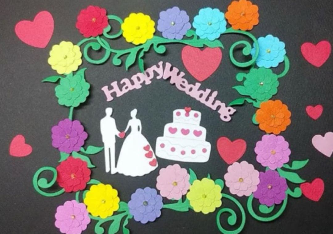 アルバム飾り　ウエディング　オーダー受付中( ＾∀＾)