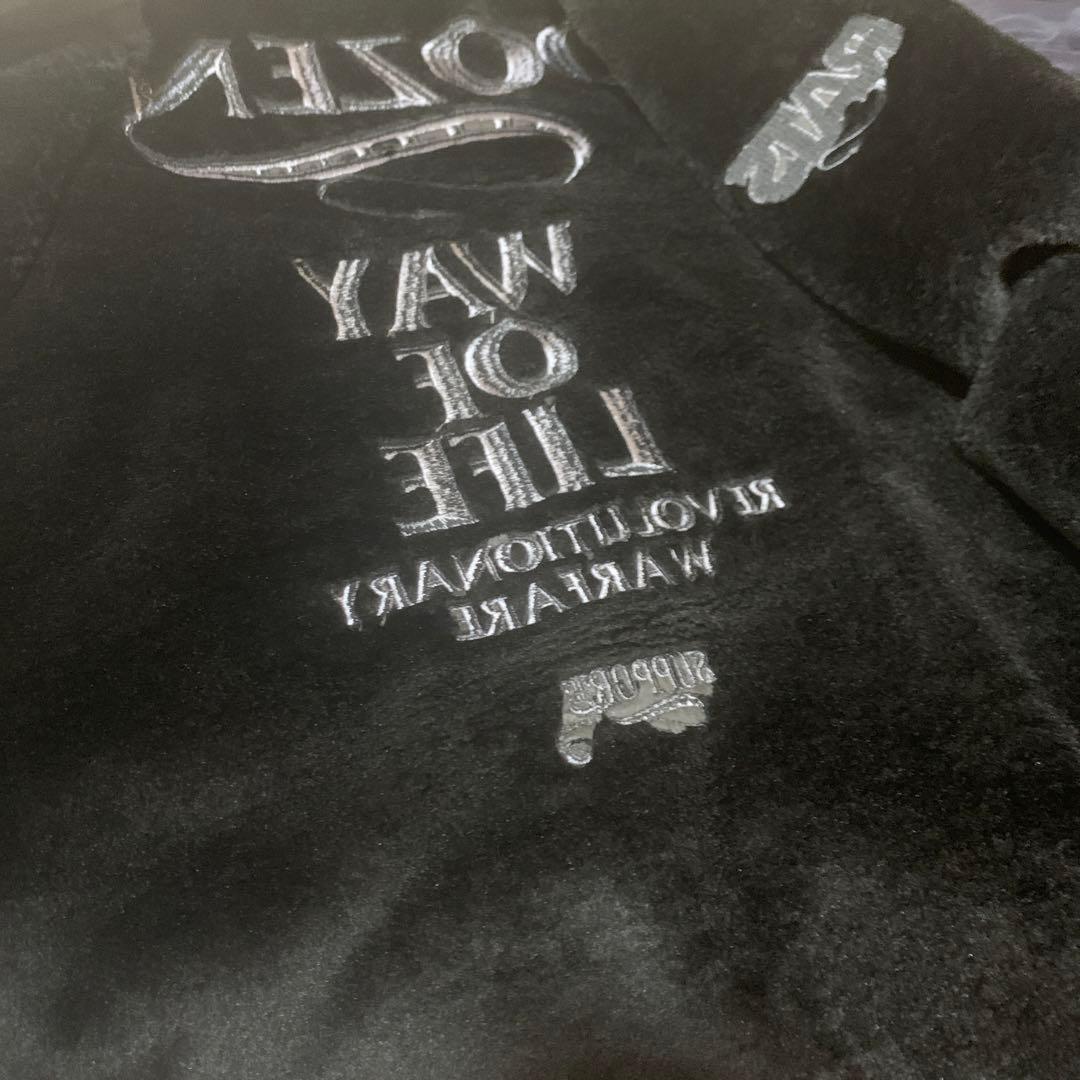 【RATS 】即完！美品！ボアコーチジャケット ロゴ刺繍 Mサイズ