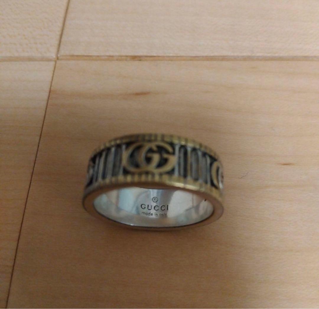 GUCCI シルバー925 リング 20号
