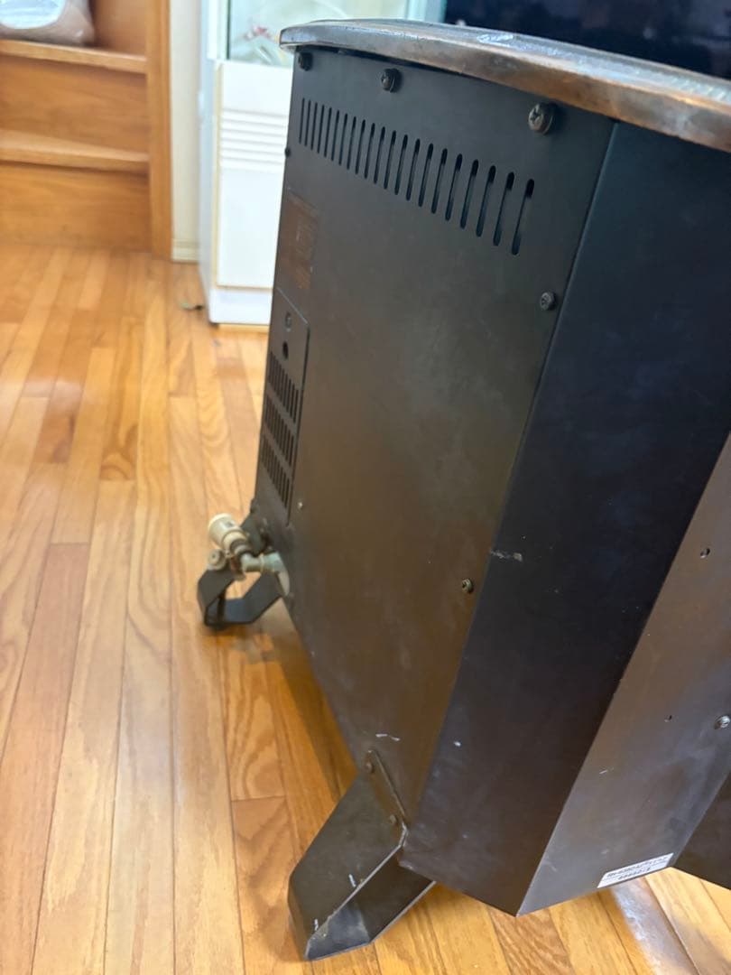 希少 Rinnai ガスストーブ アンティーク調 都市ガス