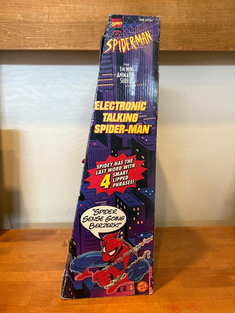 アメコミ -TOY BIZ- SPIDER MAN ELECTRONIC TALKING