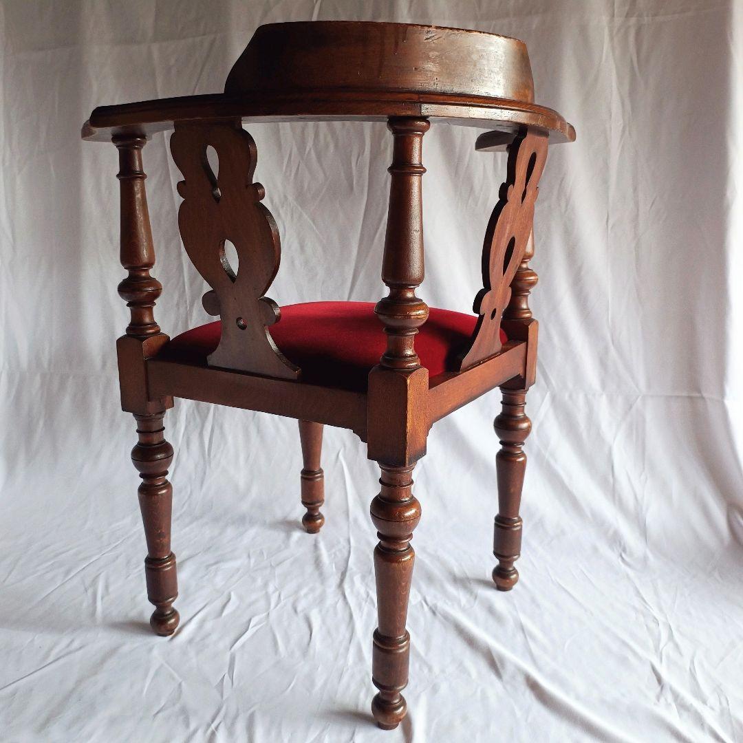 【ヴィンテージ】イギリス コーナーチェア 椅子 クラシック アンティーク 英国