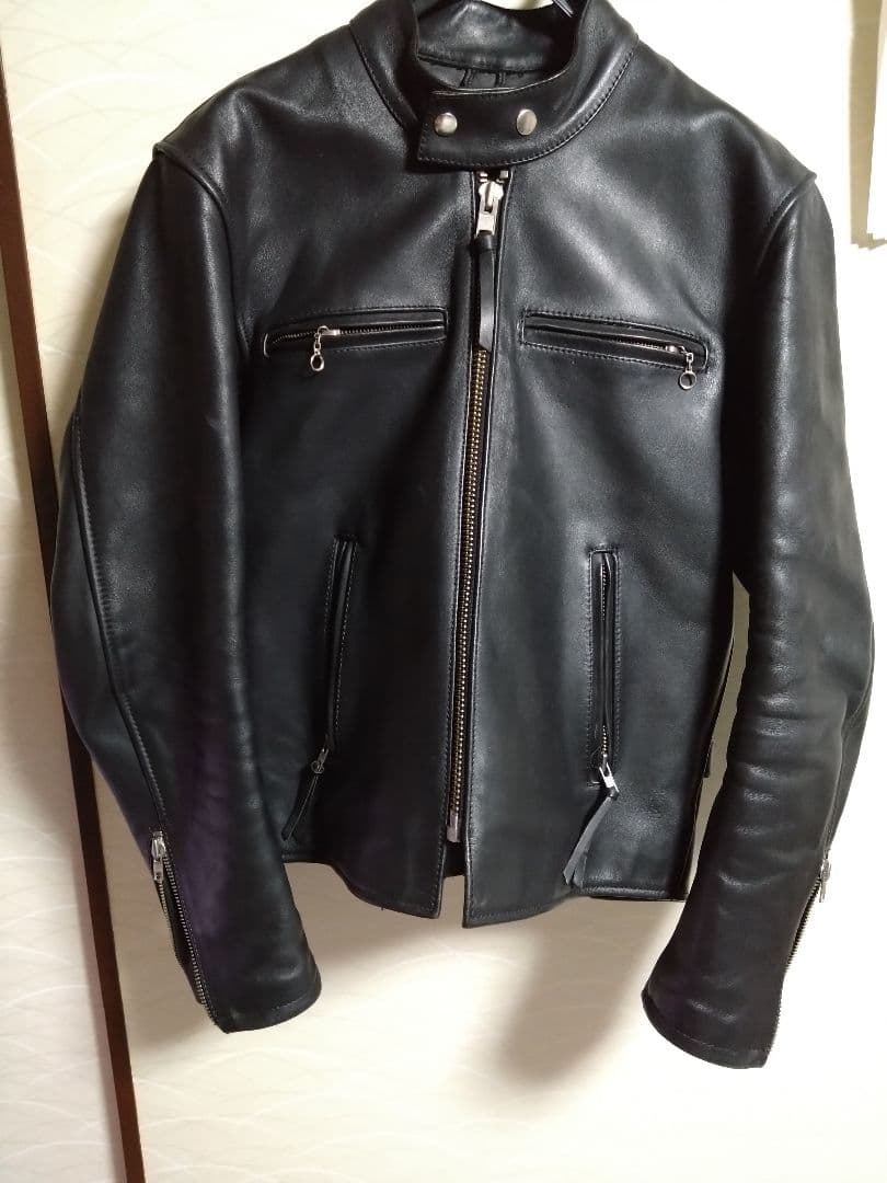 カドヤ シングルライダースジャケット