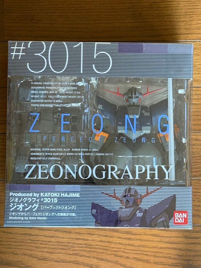 ジオングZEONOGRAPHY ZEONG #3015
