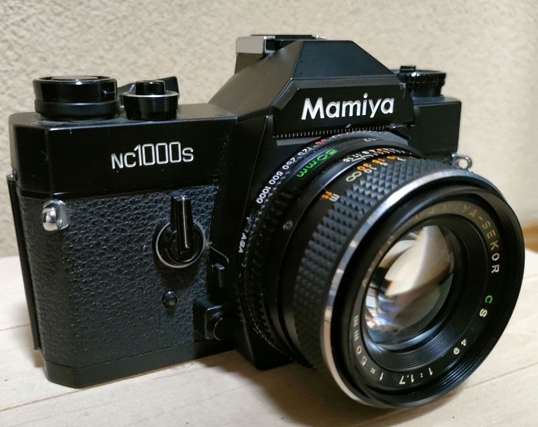 フィルムカメラ MAMIYA NC1000S AUTO SEKOR CS 50mm f1.7