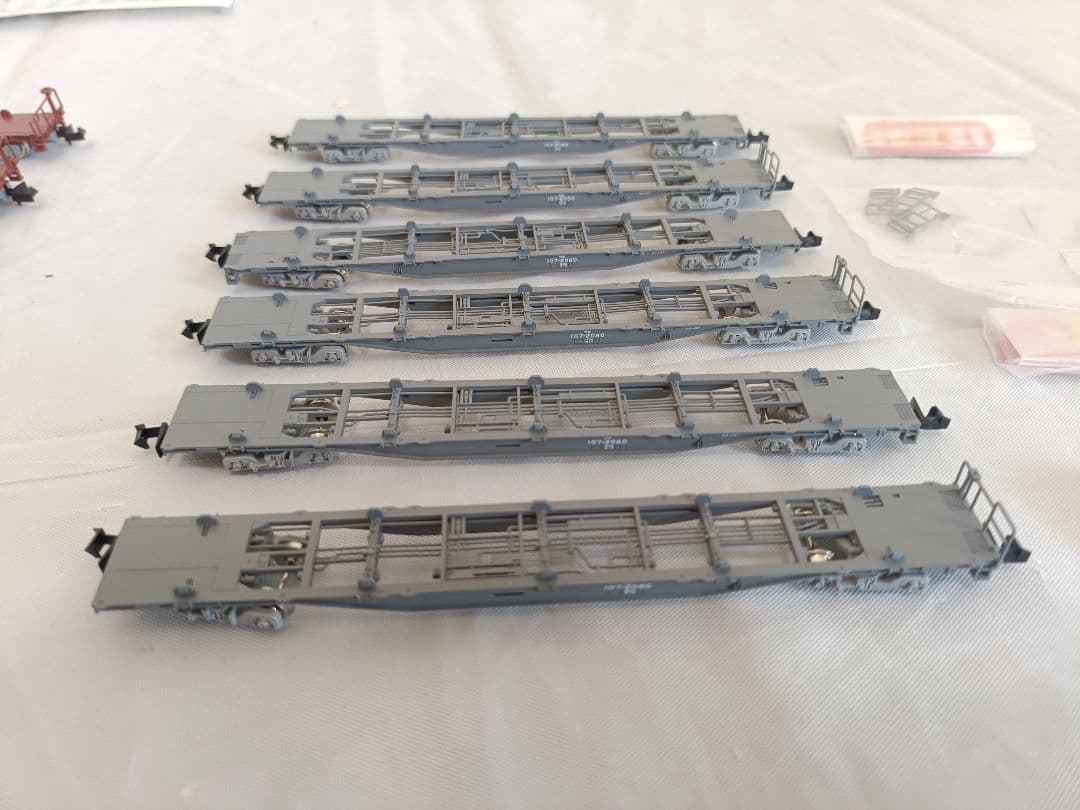 TOMIX 貨車 12両＊(コキ107)6＋(106)4＋(50000)2両