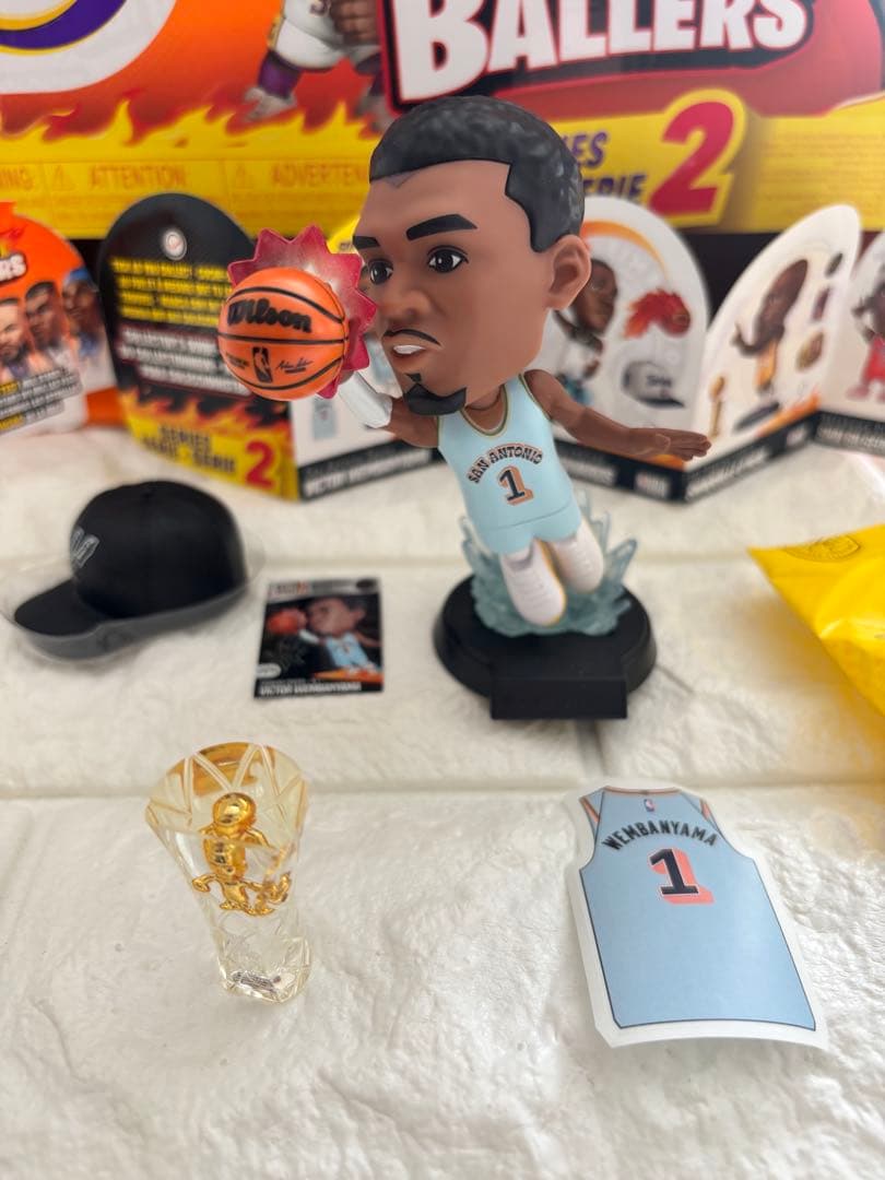 スーパーレア！ウェンバンヤマ！ NBA BALLERS シリーズ2