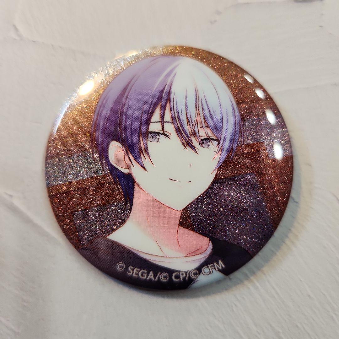 プロセカ 青柳冬弥 グリッター缶バッジ グリ缶 27C