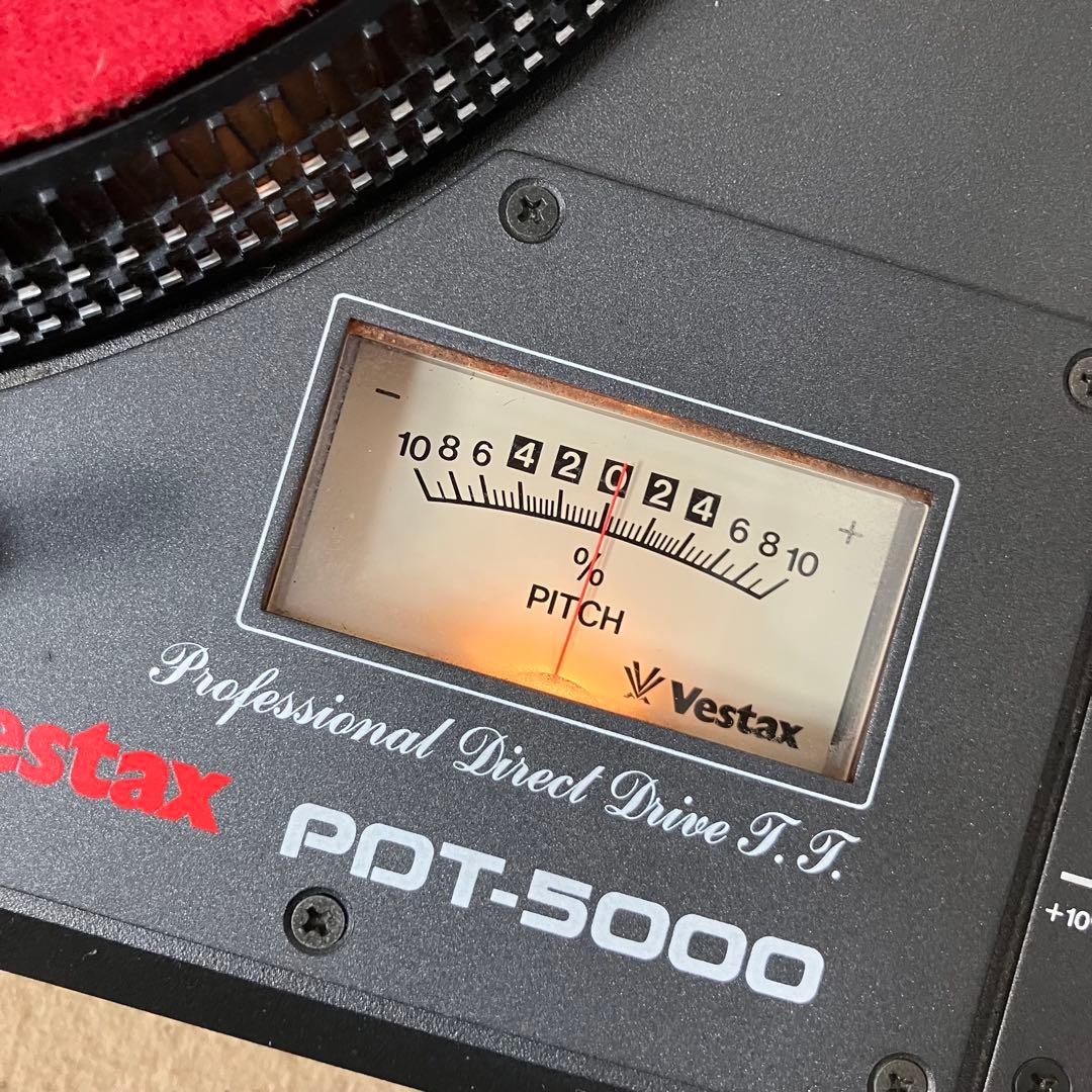 Vestax PDT-5000 ターンテーブル レコードプレーヤー 本体のみ
