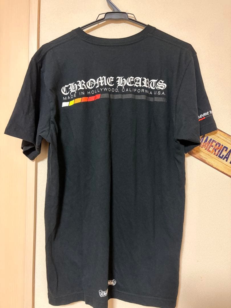 【正規品】レア CHROME HEARTS ブラック Tシャツ Mサイズ