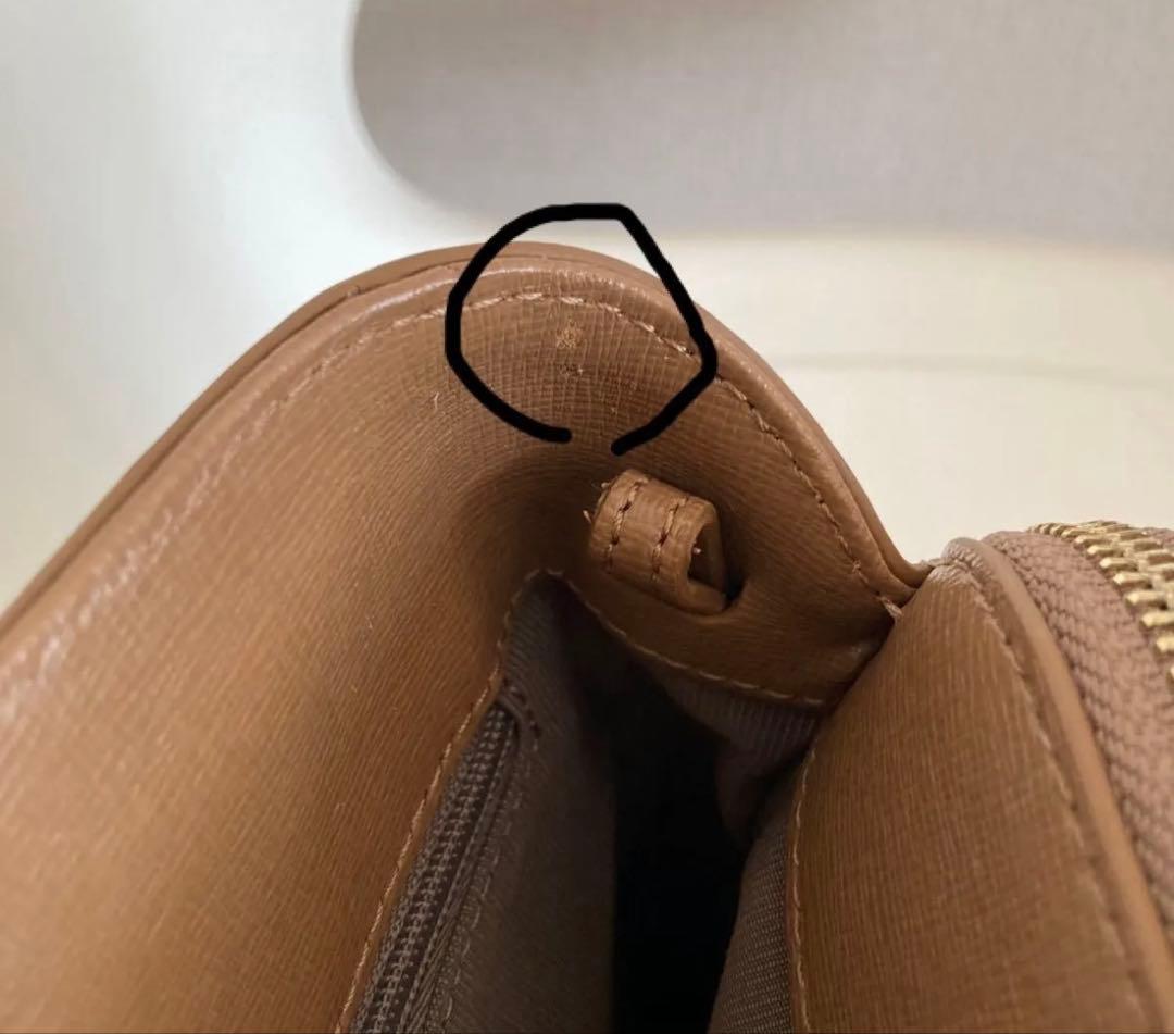 週末お値下げ【美品】FURLA ツートン 2WAY レザー ハンドバッグ