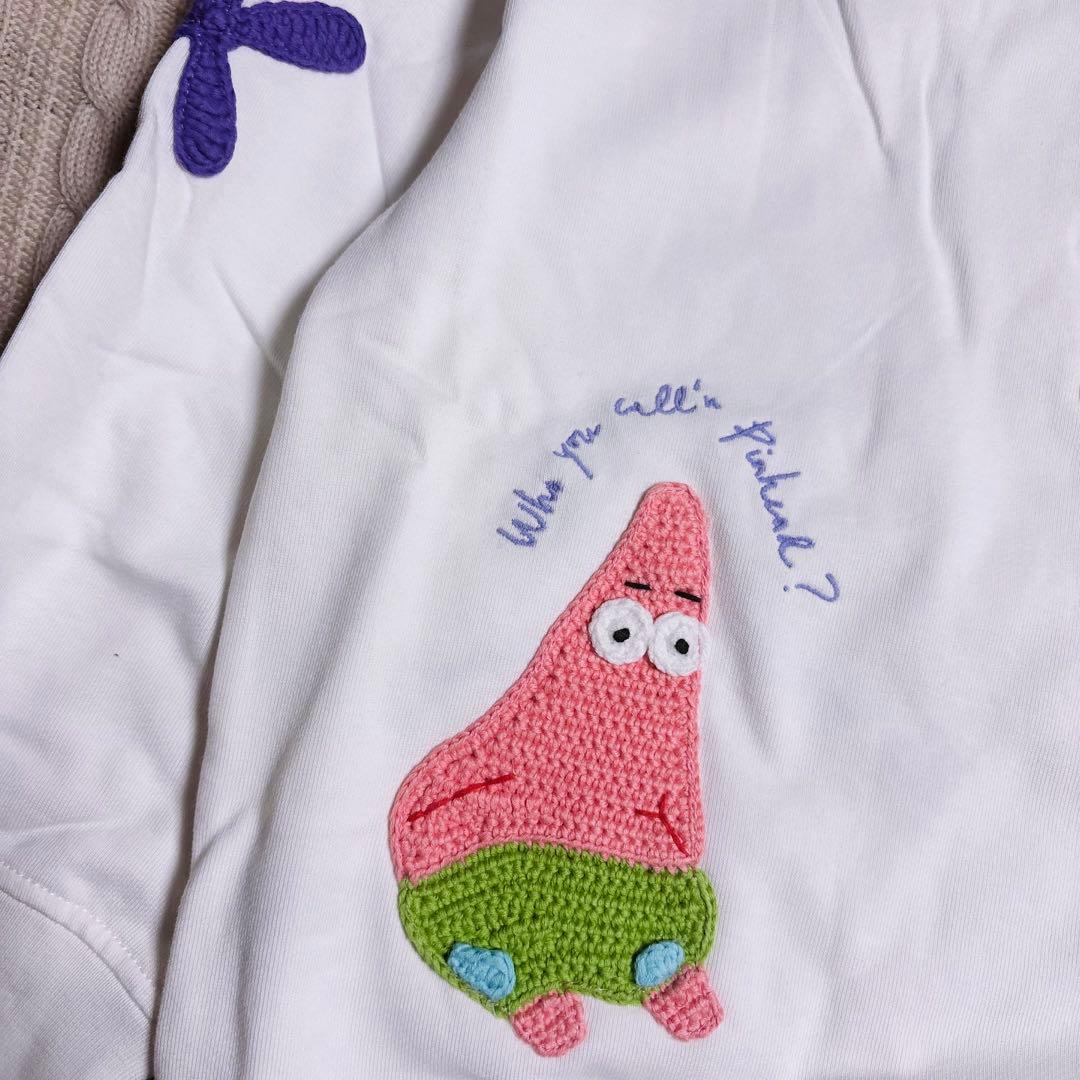 【限定コラボ】新品　SMC xスポンジボブ　スウェット　8Y /定価3万円以上