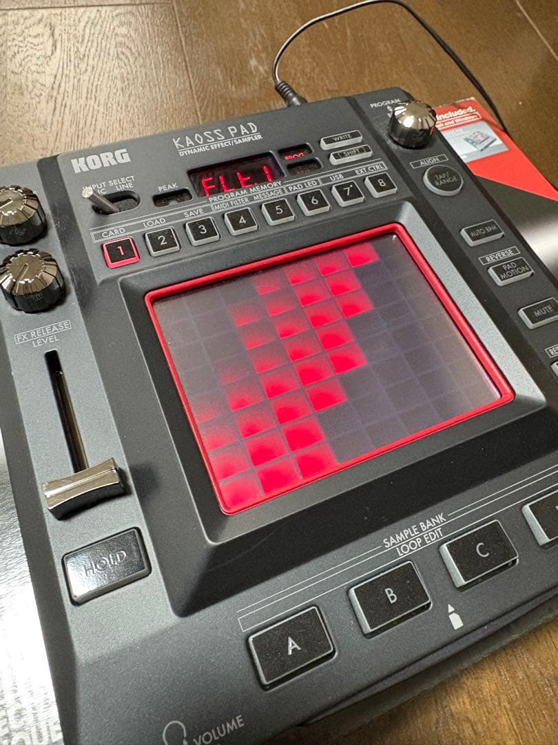 KORG KAOSS PAD ダイナミックエフェクトサンプラーKP3動作確認済