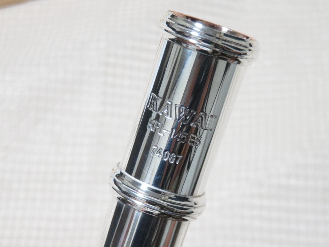 美品　メンテナンス済み　フルート　カワイ楽器（イワオ楽器製作所製造）リップ銀製