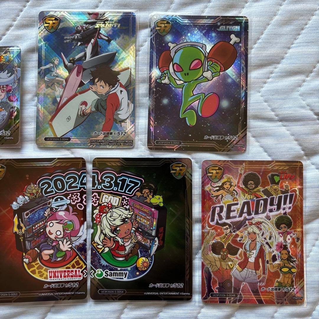 非売品　レア　ユニバカ　サミフェス　SR まとめ売り　セット　パチンコ　スロット