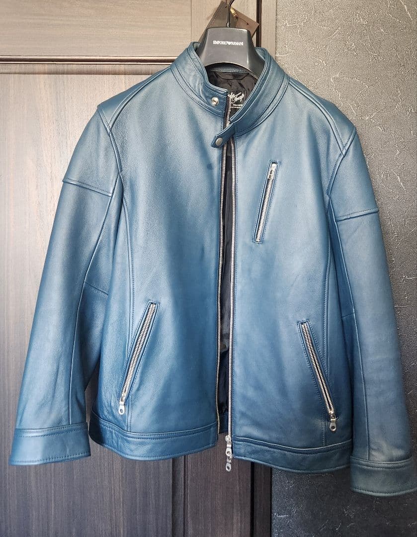 美品 ラトルトラップ リアルクローズ シングルライダース レザージャケット 3L