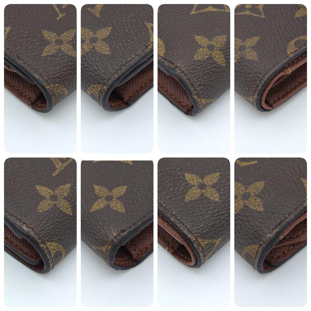 ルイヴィトン ポルトトレゾール エテュイパピエ モノグラム 折り財布 パスポート