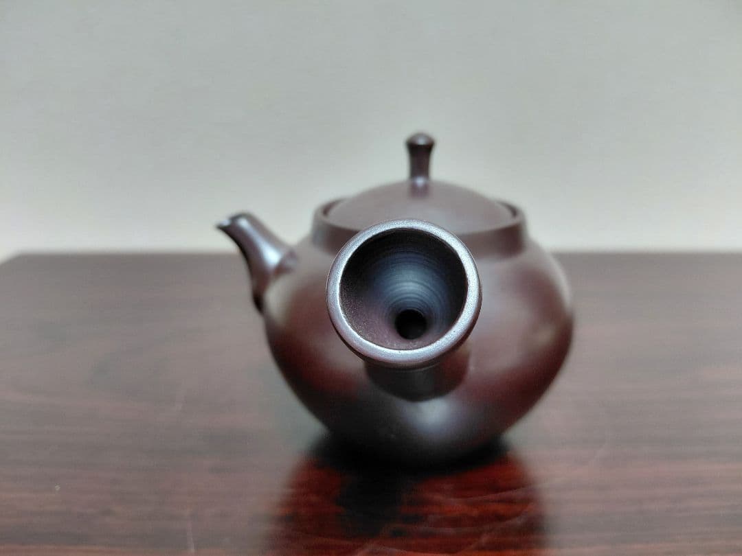 萬古焼 在銘 急須 煎茶道具