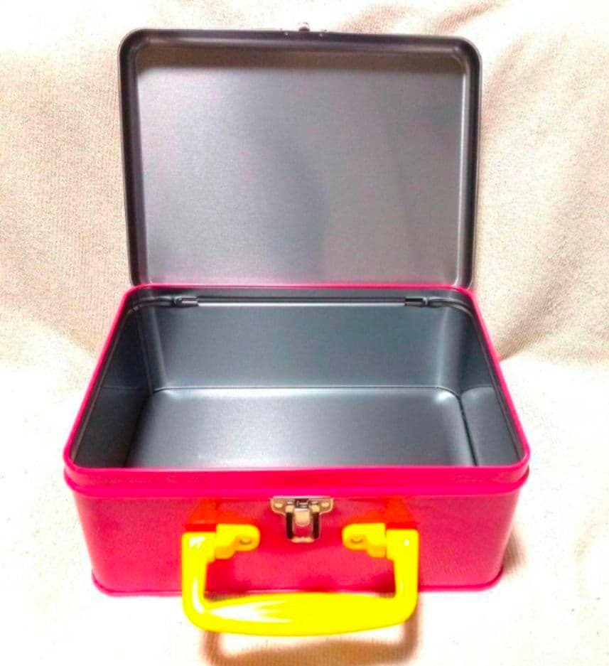 美品♡お菓子コンテナボックス　たべっ子どうぶつ　水族館　トランク缶　２点セット⑥