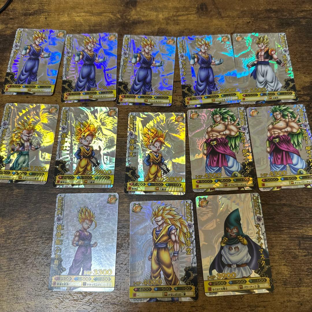 データカードダス　ドラゴンボール改　ドラゴンバトラーズ　SP レアカードセット