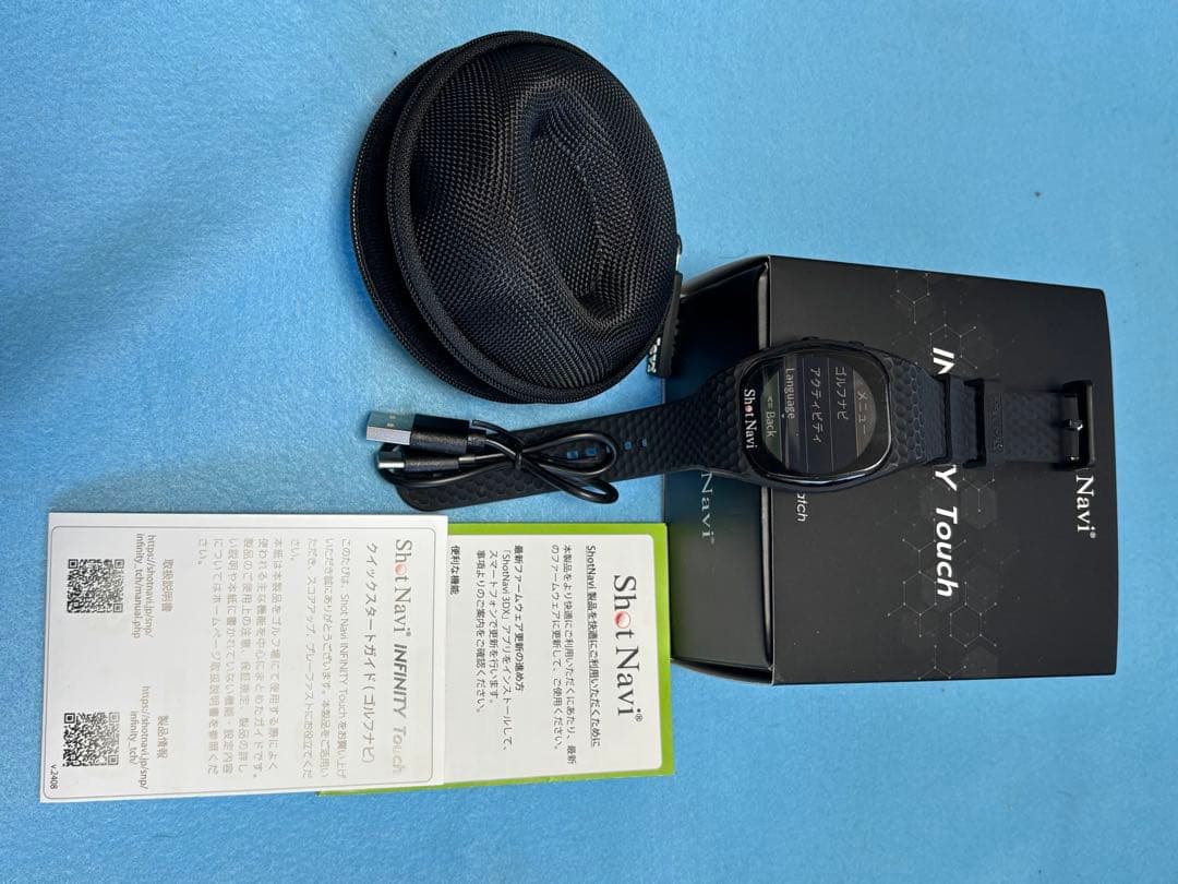 ShotNavi INFINITY Touch GPSナビ ブラック