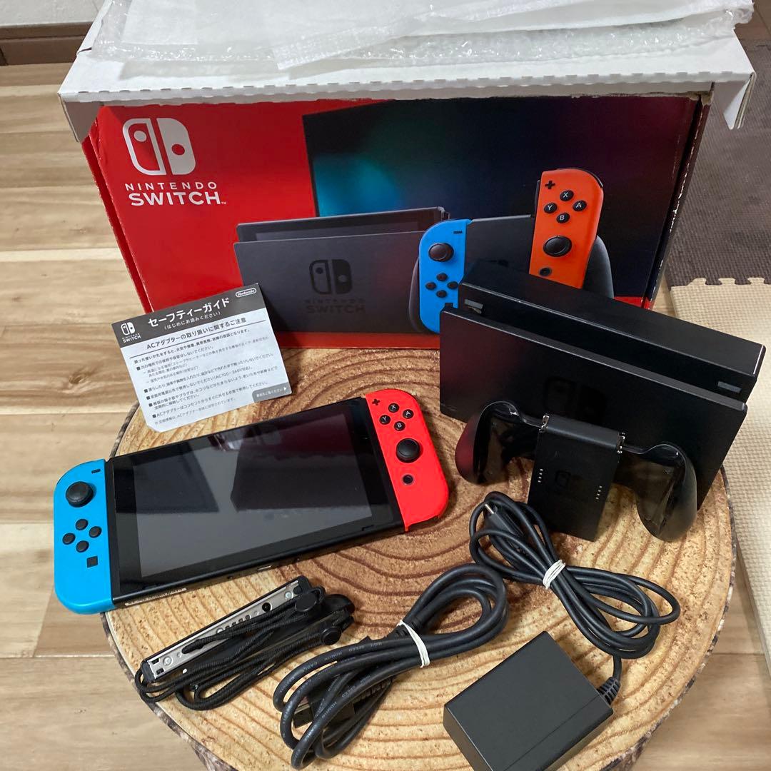 Nintendo Switch ニンテンドースイッチ本体　ネオン ⑤