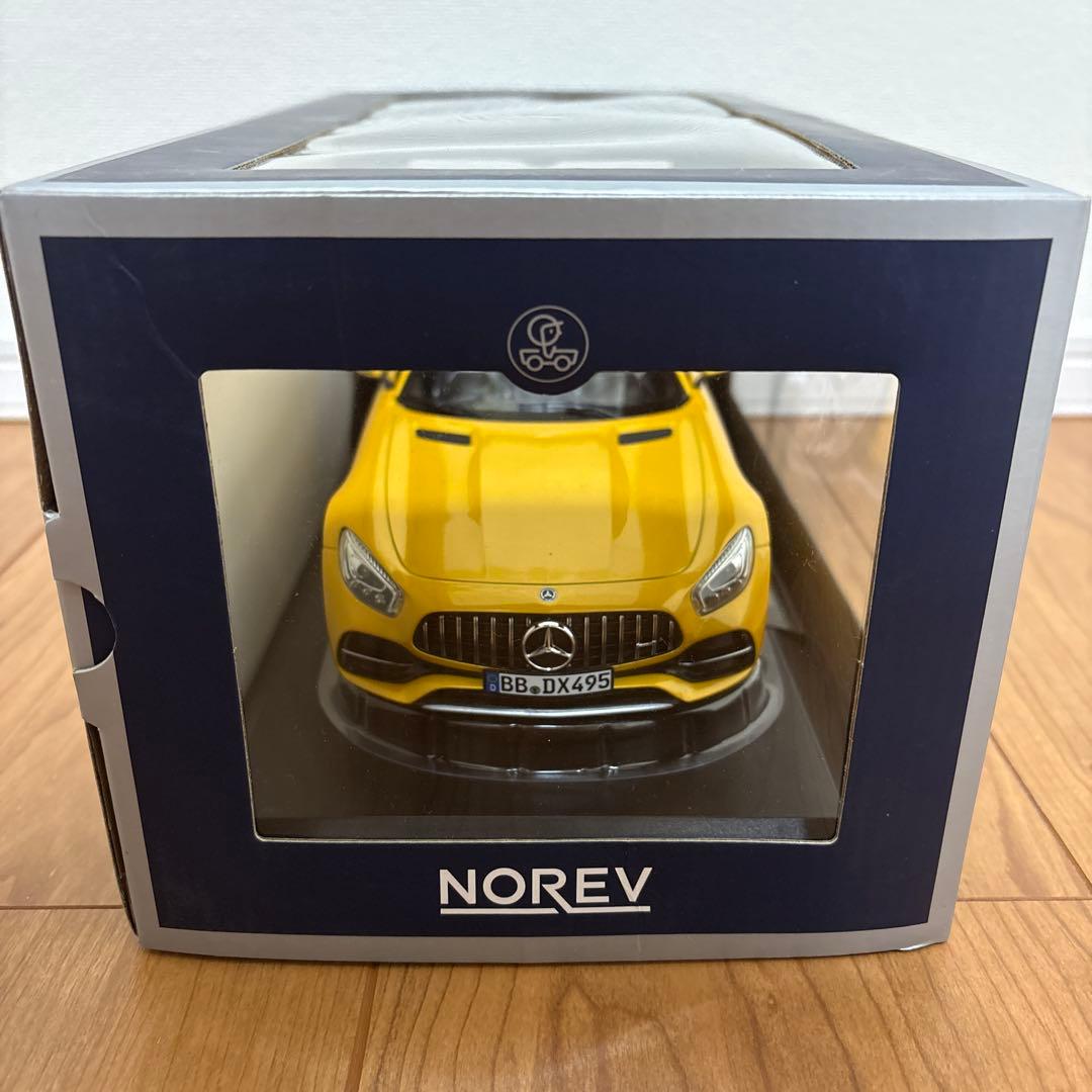 ノレブ　 AMG GT C Roadster 1/18 ミニカー　イエロー