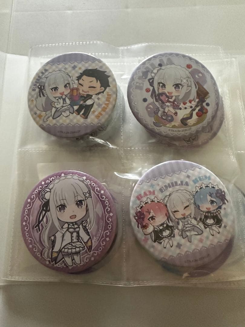 エミリア　缶バッジ79点