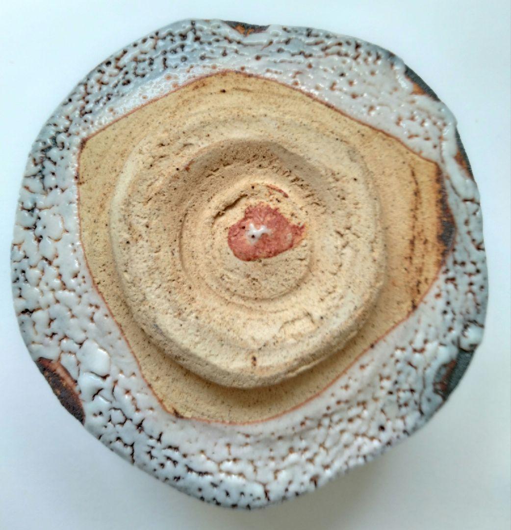 加藤健二　陶求庵　鼠志野茶碗　茶道具　抹茶碗