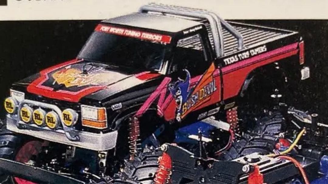 タミヤブッシュデビル　スペアボディセット　当時モノ